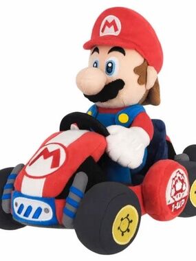 Mario Kart World Mario 9" Plush